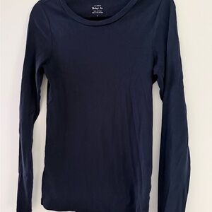 J.Crew Perfect Fit Navy Cotton Tee